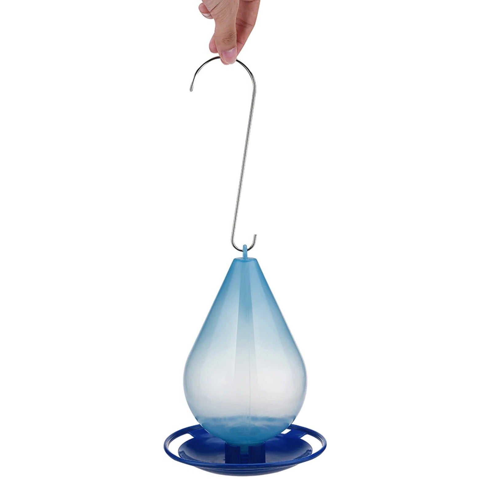 Wasserspender für Vögel in Tropfenform