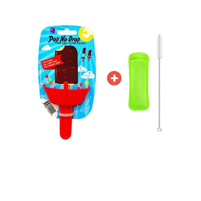 Eisgenuss ohne Tropfen – Kinderfreundlicher Eishalter mit Spritzschutz