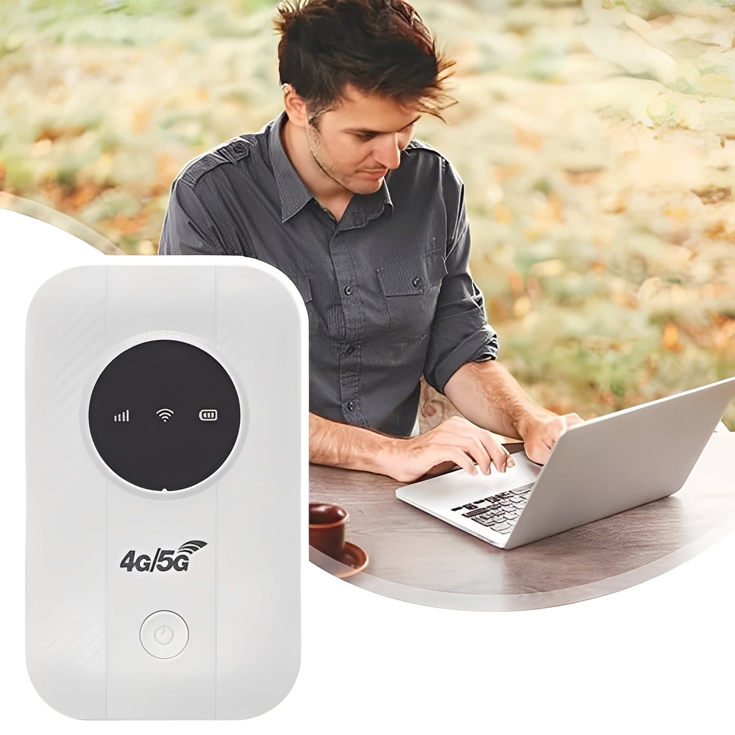 Kompakter WLAN-Router für Unterwegs