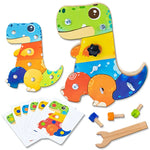 Sensorisches Spielzeug für Kinder – Dino zum Drehen und Entdecken
