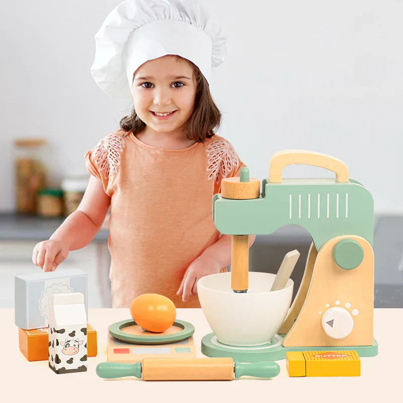 Küchenspielzeug Set mit Mixer und Zubehör – Mini Küchenhelfer