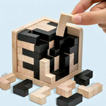 Kreativitätsförderndes 3D Holzpuzzle – DenkSpiel