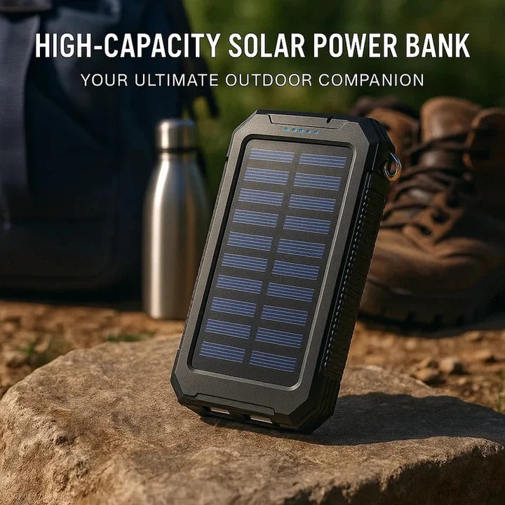 Wasserdichter Solar-Powerbank mit Hoher Kapazität
