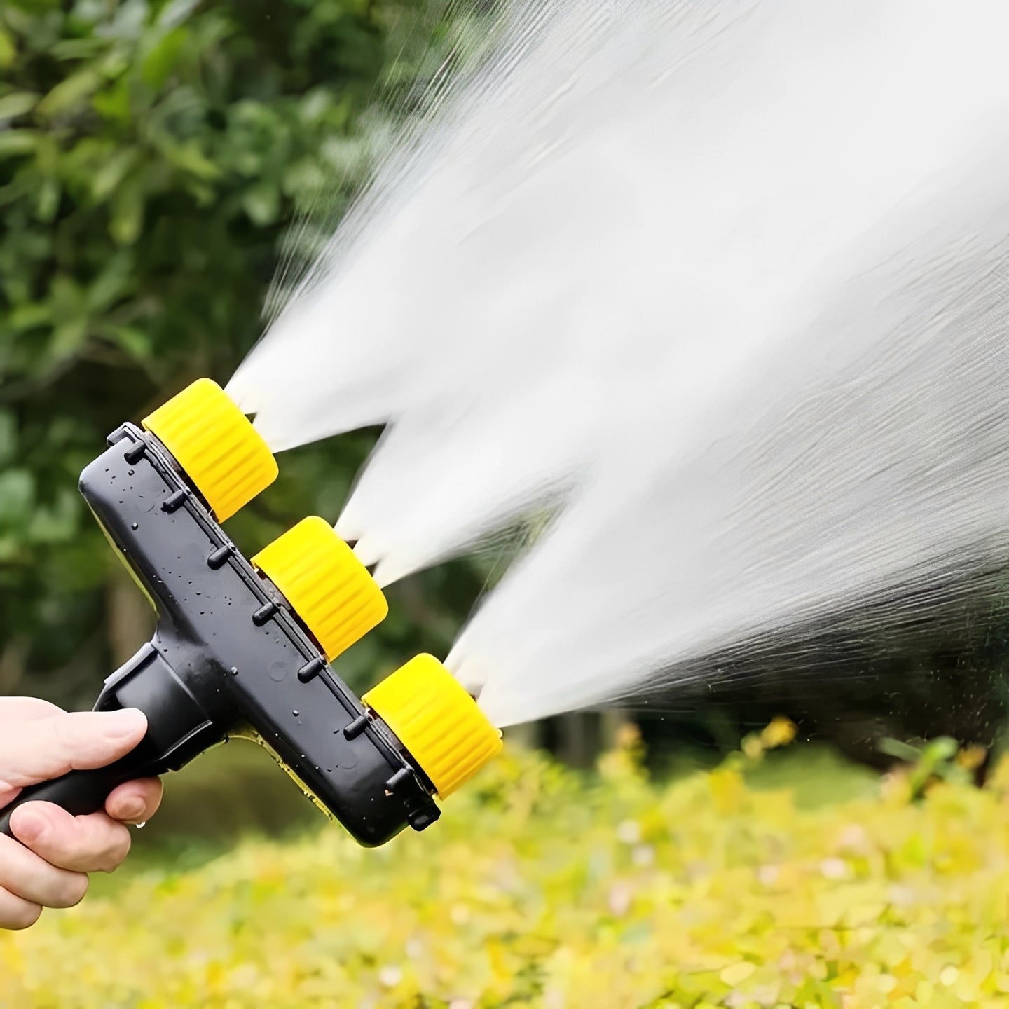 Vielseitige Gartenspritzdüse für präzises Bewässern