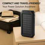 Wasserdichter Solar-Powerbank mit Hoher Kapazität
