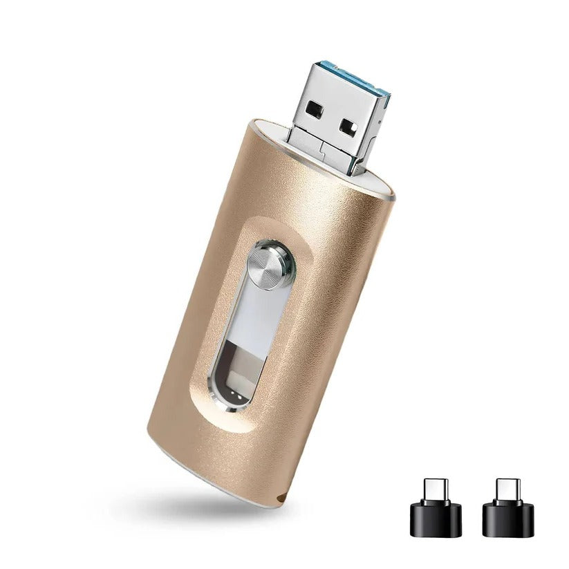Praktischer USB-Stick für Foto-Backups mit vielseitiger Gerätekompatibilität