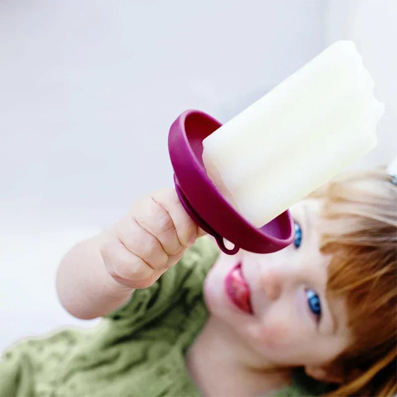 Bunte Silikon-Eishalter für Kinder – Perfekt für Feiern