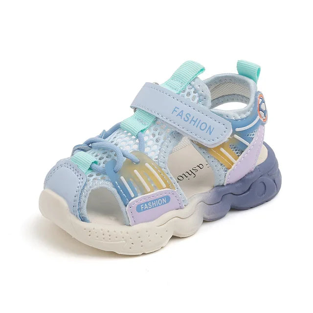 Atmungsaktive Kindersandalen für Jungen und Mädchen – Leichte, rutschfeste Sommerschuhe
