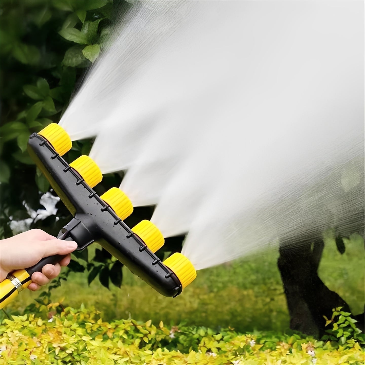 Vielseitige Gartenspritzdüse für präzises Bewässern