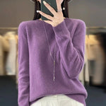 Wolliger Pullover für Herbst und Winter