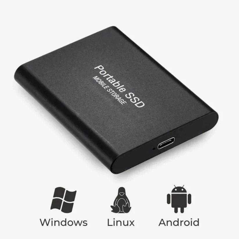 Tragbare Externe SSD mit USB 3.2 für superschnellen Speicher