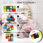 Bunter Puzzlewürfel mit Musik – Rätselspiel für Gehirntraining und Spaß