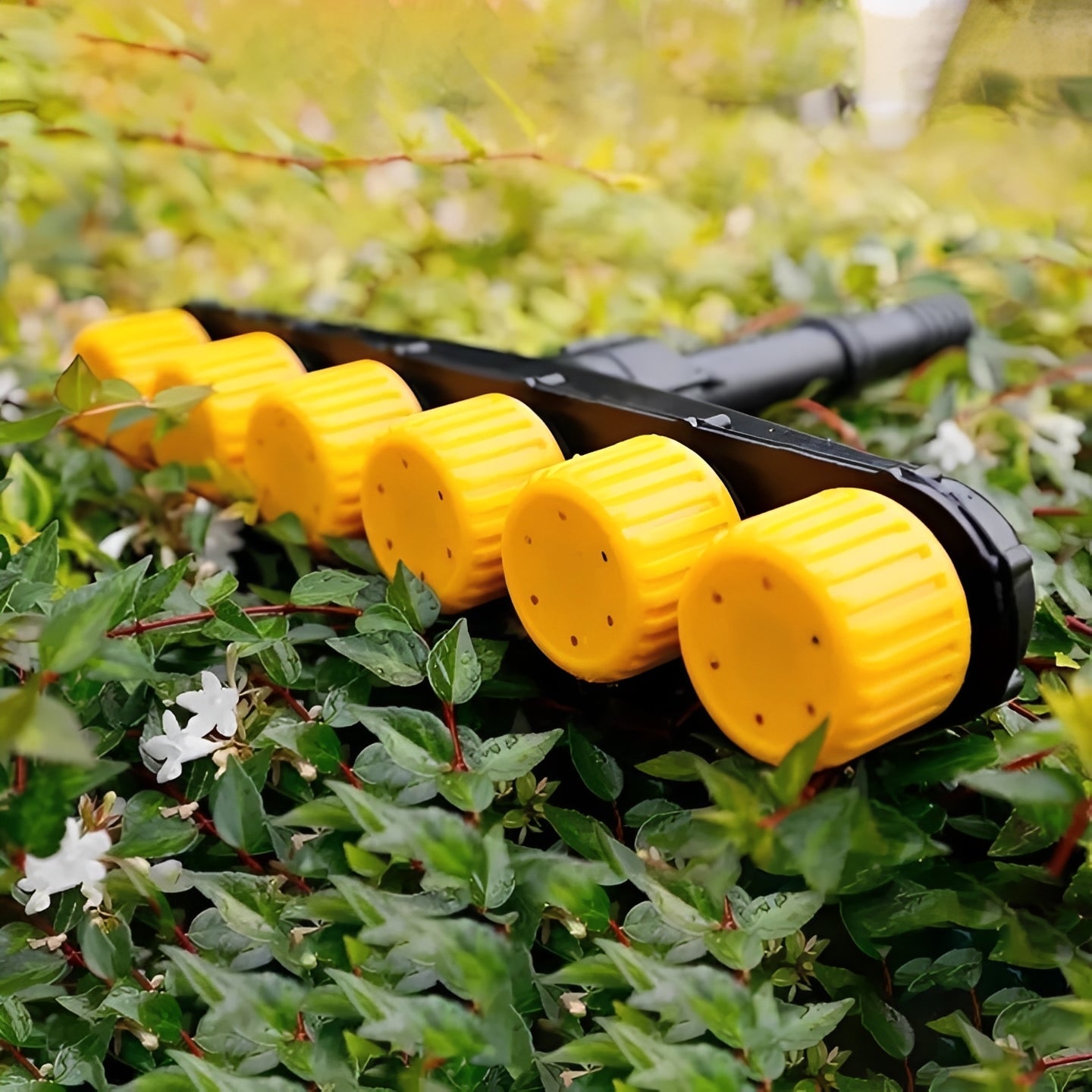 Vielseitige Gartenbrause mit Schnellanschluss für effektives Gießen