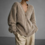 Eleganter Kaschmirpullover für Damen mit Rundhalsausschnitt