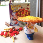 Geschicklichkeitsspiel für Kinder und Familie – Balancierendes Pizza-Spiel