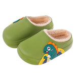 Lustige Hausschuhe mit Dino- und Hasenmotiven – Kinder, wasserdicht
