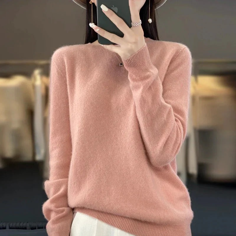 Wolliger Pullover für Herbst und Winter