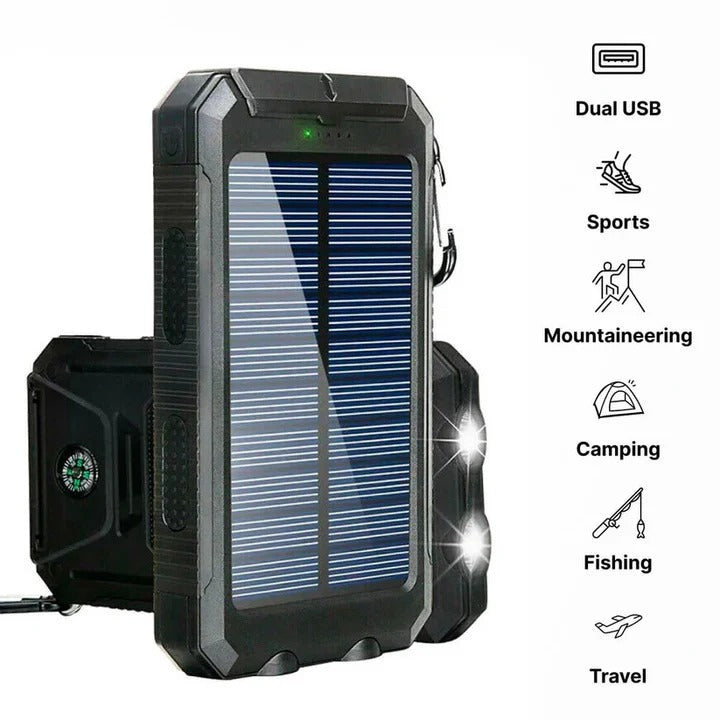 Wasserdichter Solar-Powerbank mit Hoher Kapazität