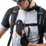 Magnetische 4K Action-Kamera für Radfahrer mit 120-Grad-Weitwinkelobjektiv