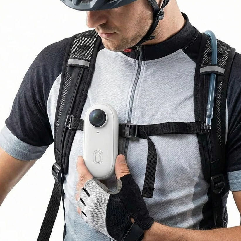 Magnetische 4K Action-Kamera für Radfahrer mit 120-Grad-Weitwinkelobjektiv