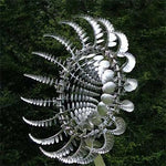 Zauberhafte Metall-Windmühle | Rostfreie Gartenkunst für jeden Wind