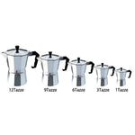 Italienischer Espressozauber: 12 Tassen Moka-Kanne für den Herd