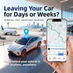 Kabelloser GPS-Fahrzeugtracker mit IoT-SIM und Geofencing