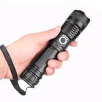 Hochleistungs-Taschenlampe mit 90.000 Lumen
