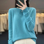 Eleganter Pullover aus Merinowolle für die kalte Jahreszeit