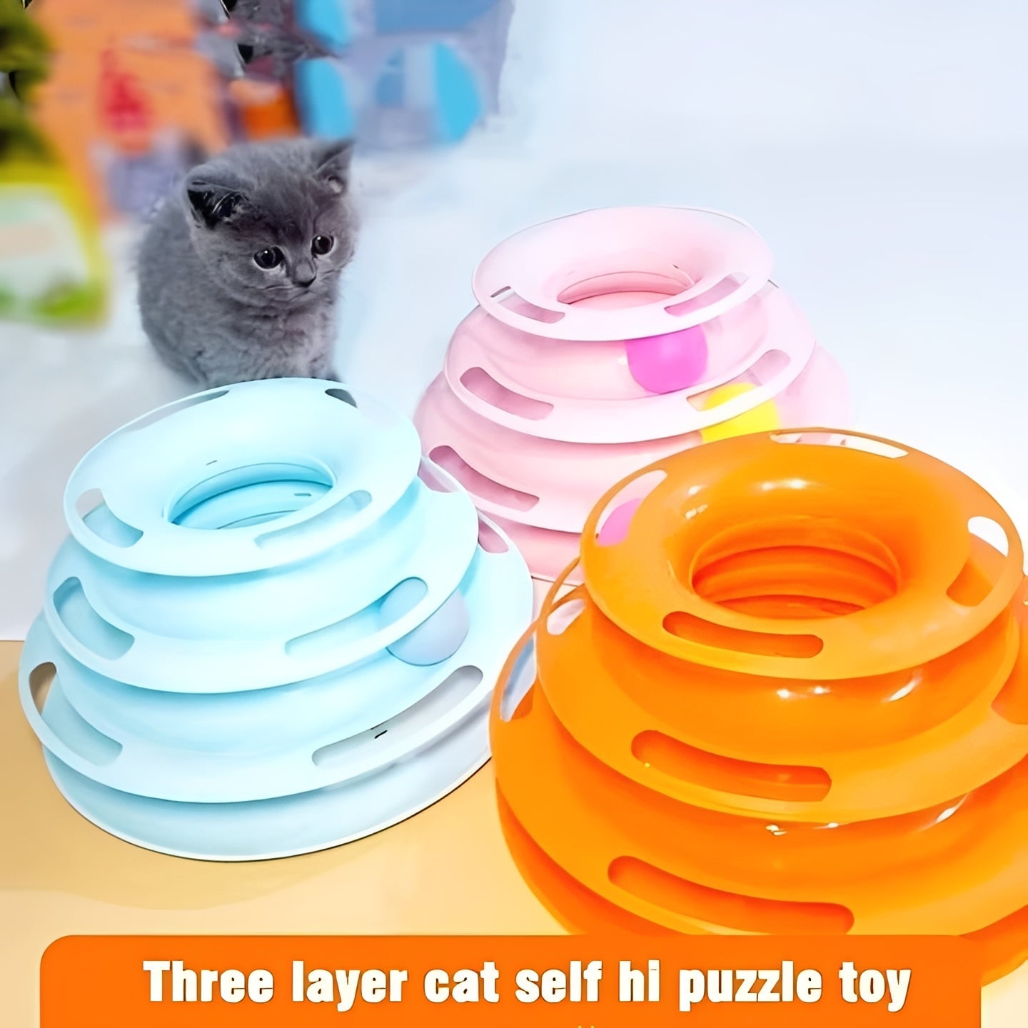 Katzen-Spielset für Interaktive Unterhaltung