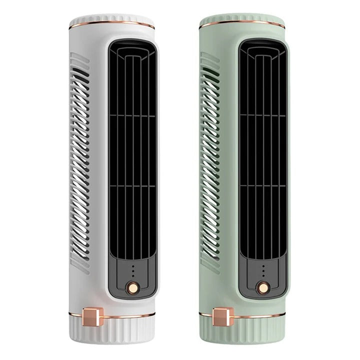 Eleganter tragbarer Turmventilator ohne Rotorblätter für Zuhause und Büro