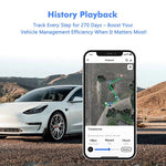 Kabelloser GPS-Fahrzeugtracker mit IoT-SIM und Geofencing