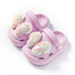 Bequeme Hausschuhe für Kinder – Glitzernde Flügel-Sandalen für Mädchen