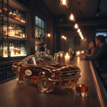 Eleganter Whiskey Dekanter im Mustang-Design für Ihre Hausbar