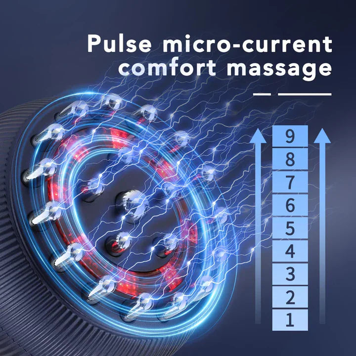Vielseitiger 4-in-1 Entspannungs-Massager mit Wärme und Vibration