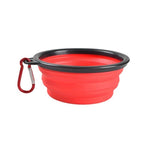 Faltbarer Silikon-Napf für Haustiere – Ideal für unterwegs