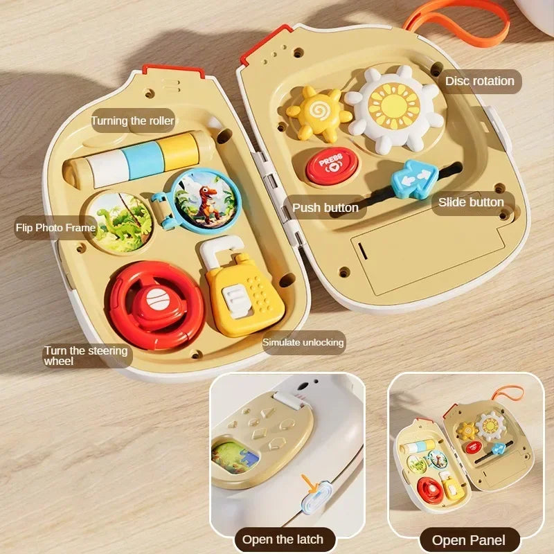 Interaktives Lernspieltelefon für Kinder – Montessori-Spielzeug mit Musik und Geräuschen