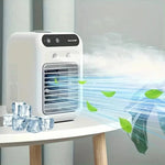 Tragbare Klimaanlage mit Sprühnebel – Wiederaufladbar
