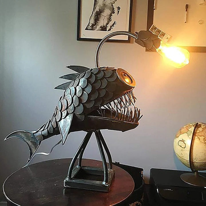 Anglerfisch Lampe – Kreative Lichtquelle für Zuhause