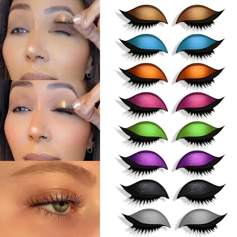 Quick Eye Makeup Stickers | Instant Glamour for Every Day | Reusable and Waterproof