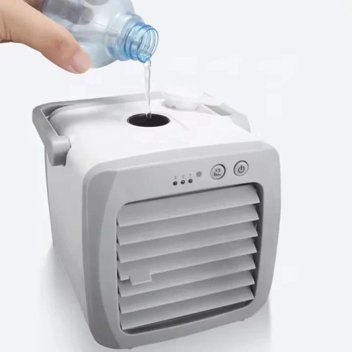 Tragbare 4-in-1 Klimaanlage mit Luftbefeuchter und Luftreiniger