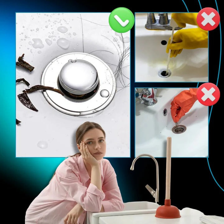 Geruchsisolierender Pop-Up Waschbeckenstöpsel