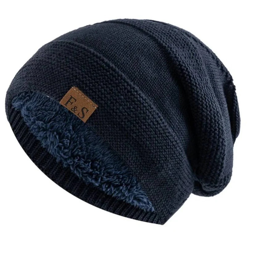 Gemütliche Strickmütze für Herren – Idealer Kälteschutz