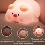 Sanftes LED-Nachtlicht für Kinder – Kuscheliges Tierdesign mit Timer