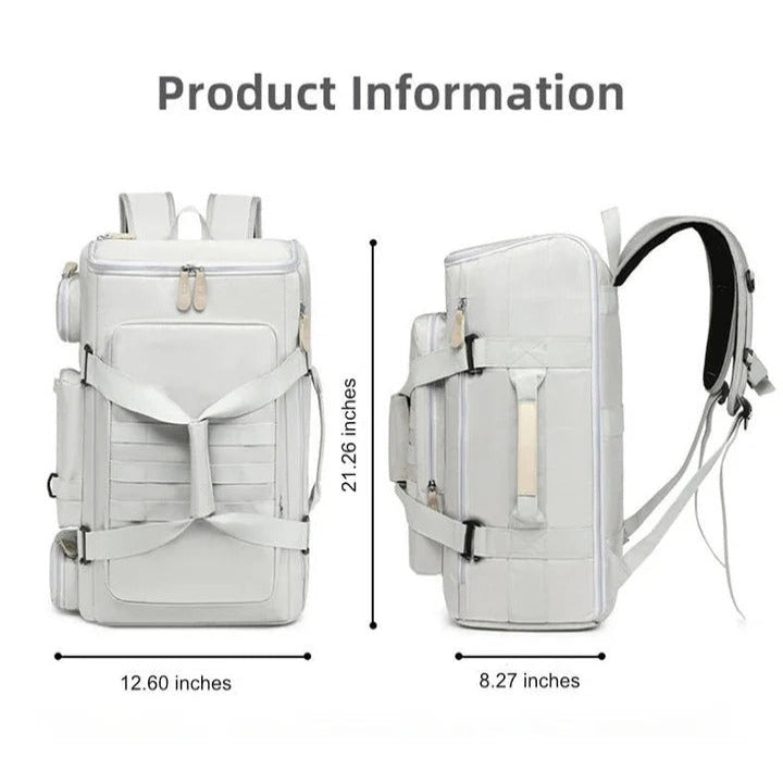 Reise-Rucksack mit Laptopfach und vielseitigem Design