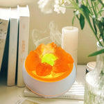 3-in-1 Salzkristalllampe mit Aroma Diffuser
