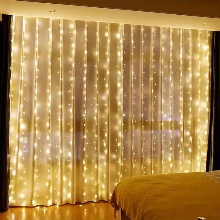 USB-Betriebene LED Vorhanglichter für Innen- und Außenbereich
