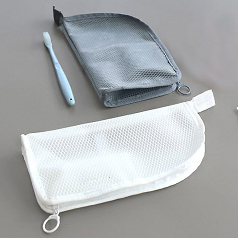 Wasserfeste Reise-Toilettentaschen mit Fächern – Set aus 2