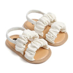 Bequeme Rüschensandalen für Mädchen – Weiche Baby-Schuhe