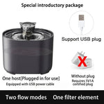 Intelligente Katzenwasserquelle mit Filtersystem